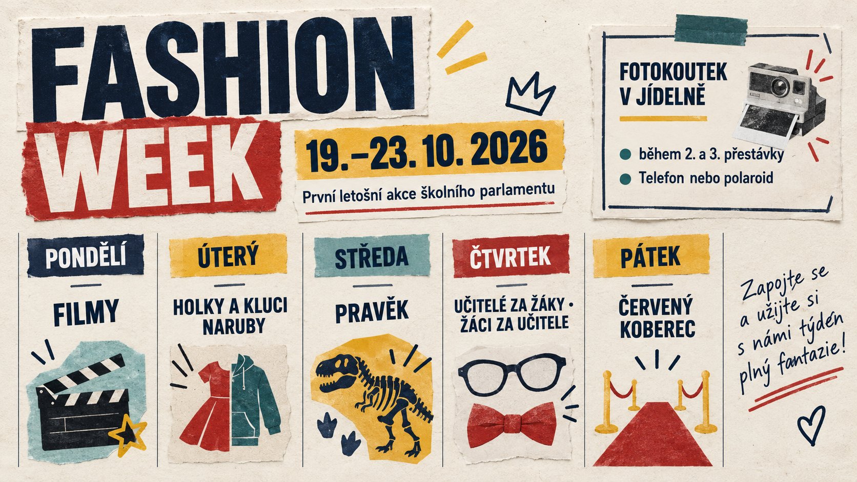 Fashion week - 19.- 23.10.2026